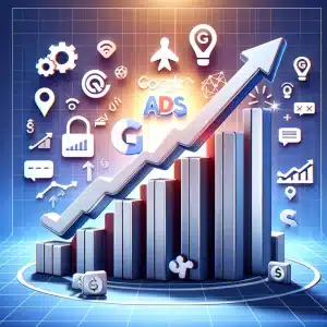 Gráfico ascendente simbolizando éxito en Google Ads | Posiciona.Digital