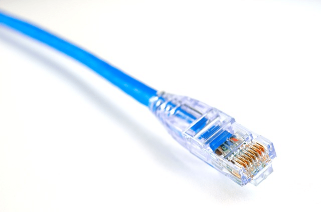 fotos de cable de conexión a ethernet