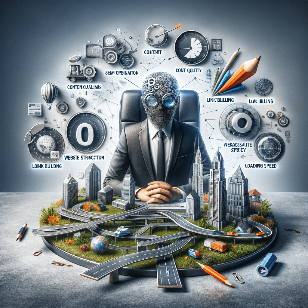 Resumen visual de estrategia SEO integral y efectiva. | Posiciona.Digital
