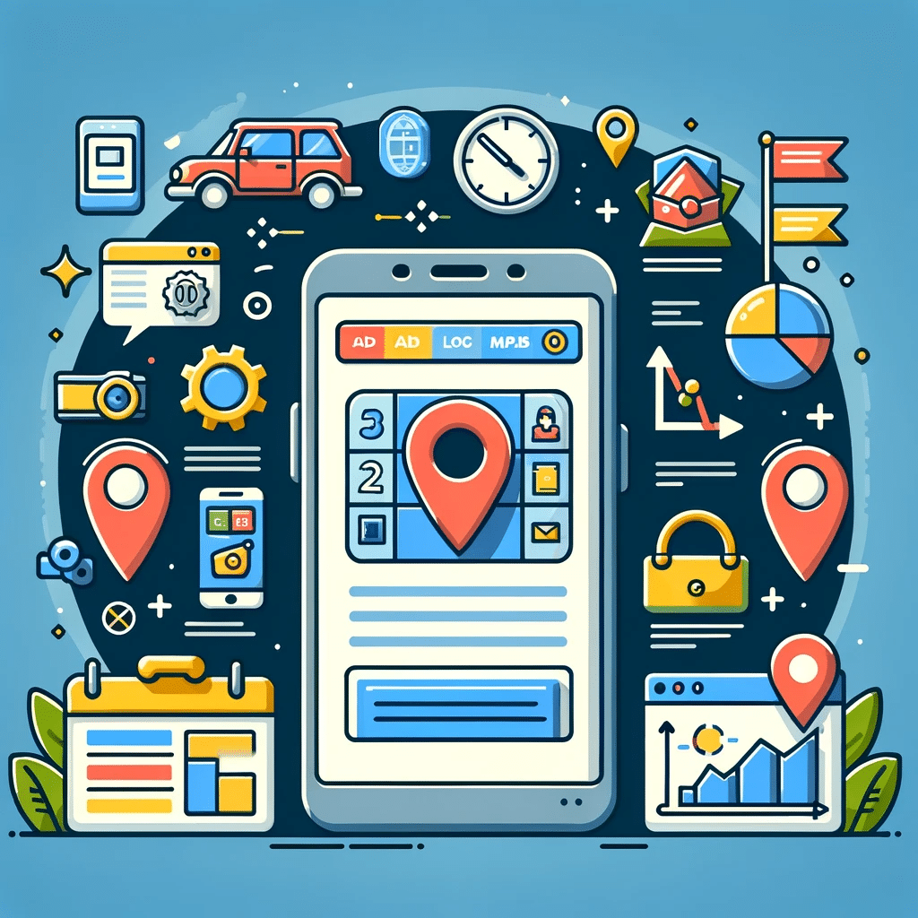 Smartphone y elementos para optimizar anuncios en Google Ads móviles | Posiciona.Digital