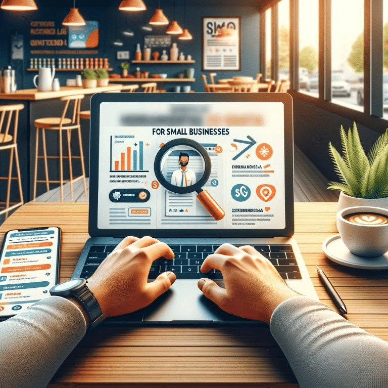 Empresario descubriendo beneficios de herramientas SEO gratuitas | Posiciona.Digital