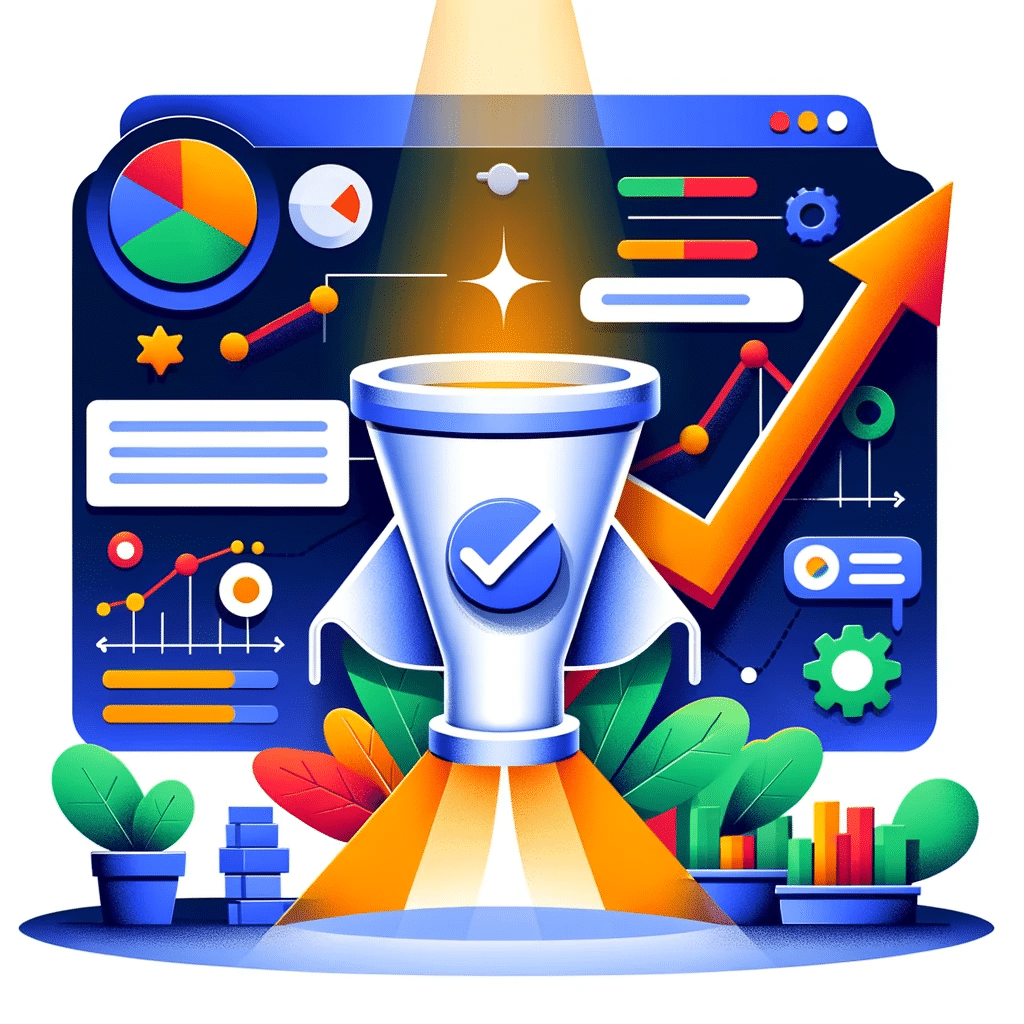 Gráfico de éxito en campañas Google Ads con estrategias de palabra clave negativas. | Posiciona.Digital