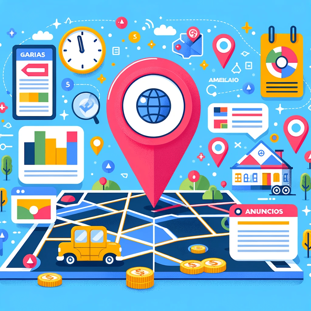 Mapa con beneficios de segmentación geográfica en campañas locales. | Posiciona.Digital