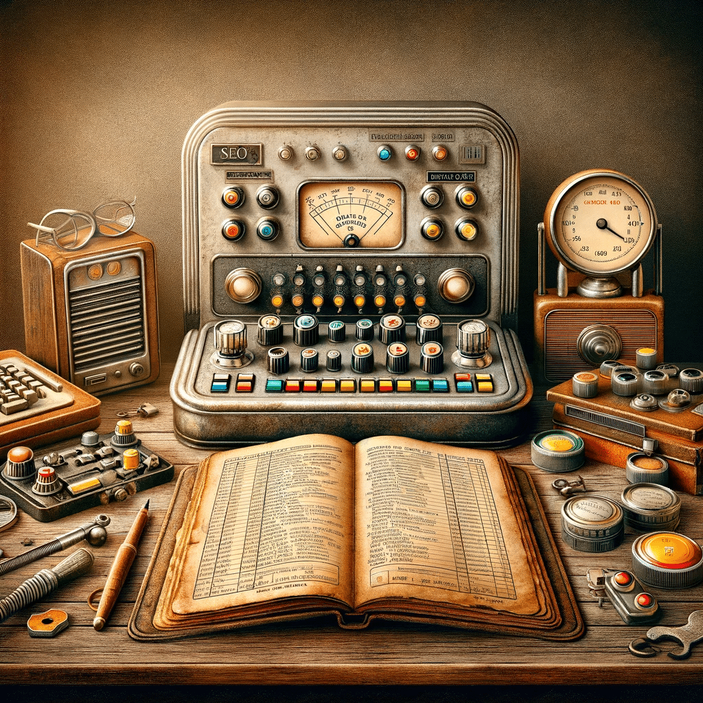 Consola retro simula herramientas SEO antiguas | Posiciona.Digital