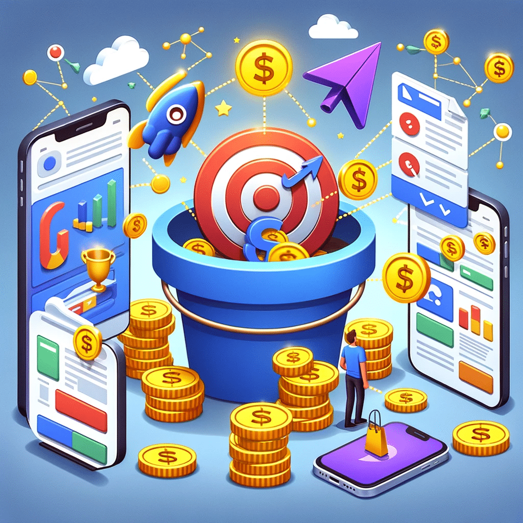 Elementos visuales relacionados a google ads y retargeting | Posiciona.Digital