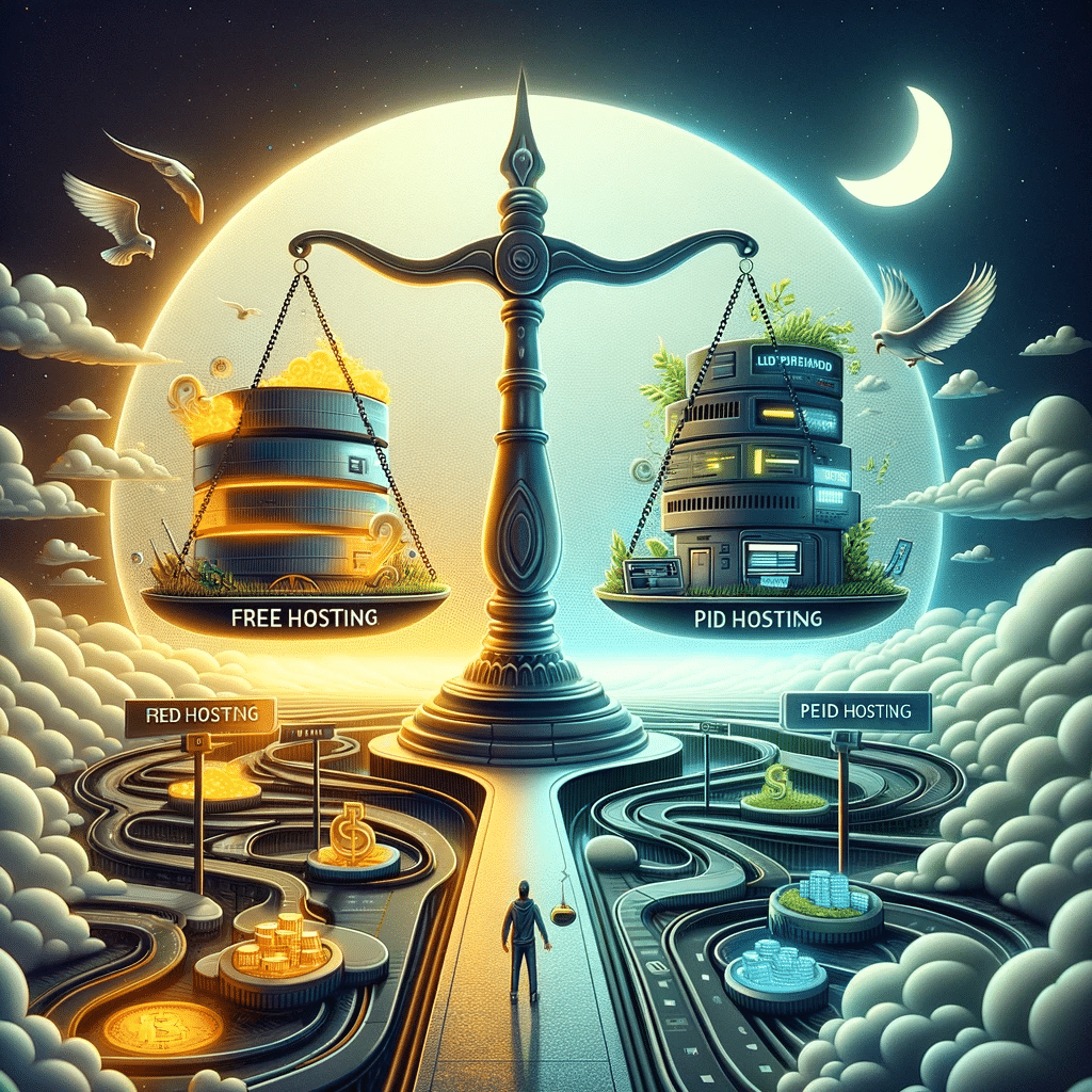 Decisión sobre hosting para éxito web: la balanza se inclina a lo pagado | Posiciona.Digital