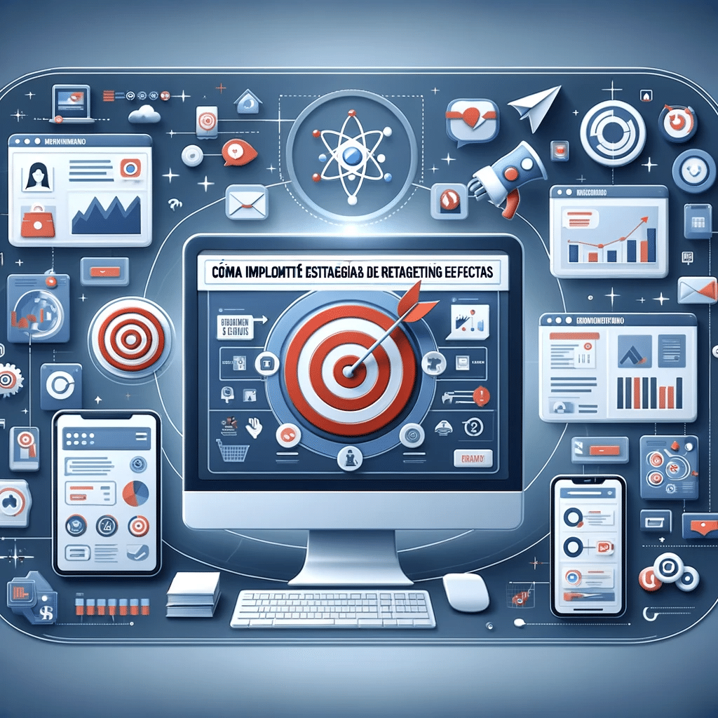 Panel de control para estrategias de remarketing con segmentación, personalización y gráficos de conversión, mostrando su implementación efectiva. | Posiciona.Digital