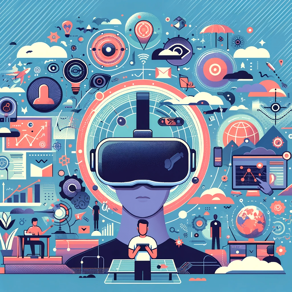 Gafas VR con mundos digitales | Posiciona.Digital