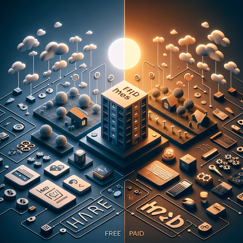 Contraste entre hosting gratis y pago, mostrando ventajas | Posiciona.Digital