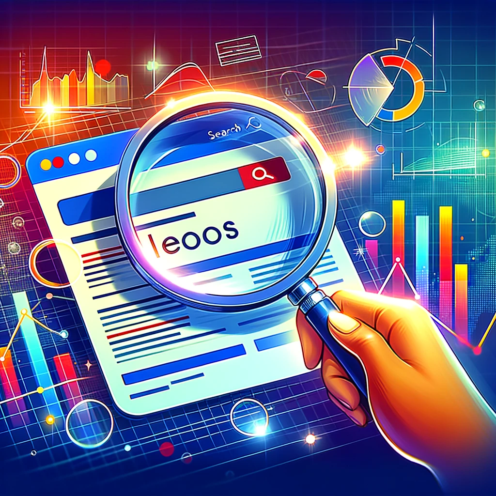 Lupa destacando SEO y métricas en página web | Posiciona.Digital