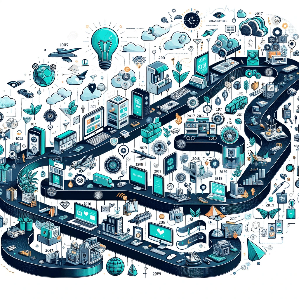 Evolución del comercio electrónico: De tiendas básicas a experiencias AI. Plataforma de marketing para usuarios. | Posiciona.Digital
