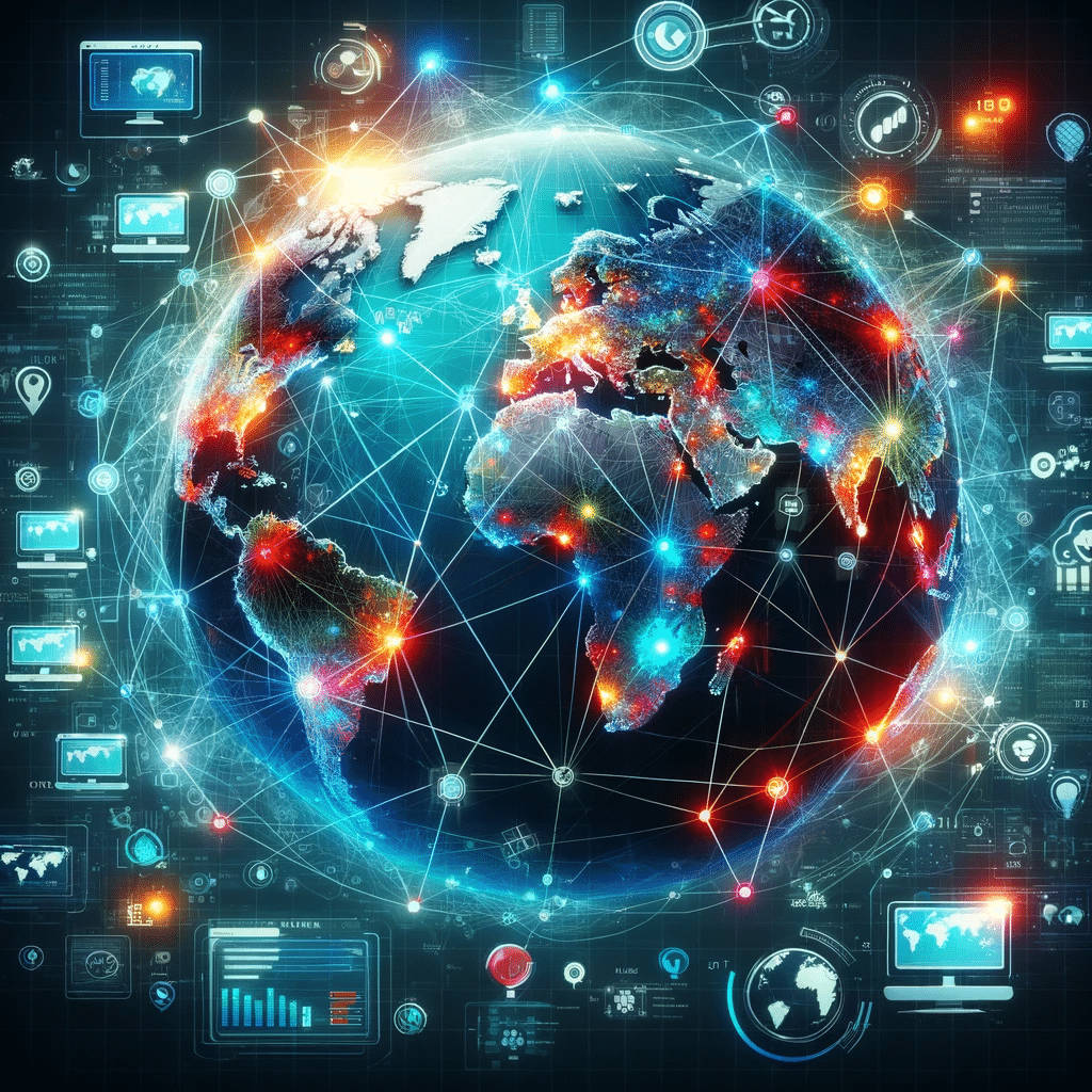 Análisis global de tráfico web en mapa digital | Posiciona.Digital