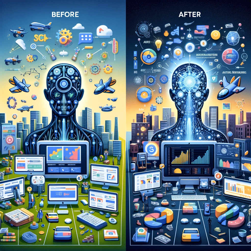 Evolución de Ads con Inteligencia artificial en la publicidad: de estrategias manuales a optimización avanzada. |Posiciona.Digital
