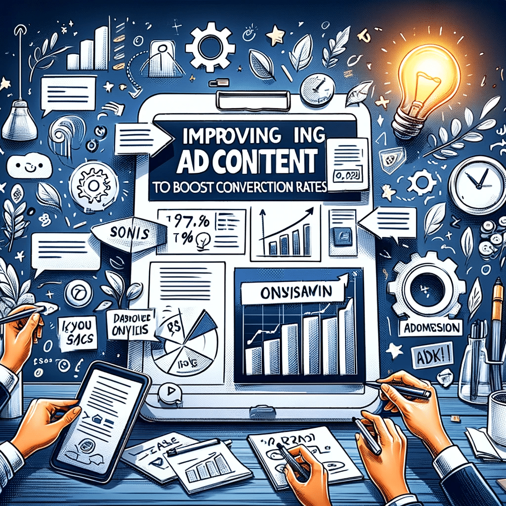 Mejorando contenido de anuncios para aumentar la conversión. CPA Ofertas tráfico Smart Bidding | Posiciona.Digital