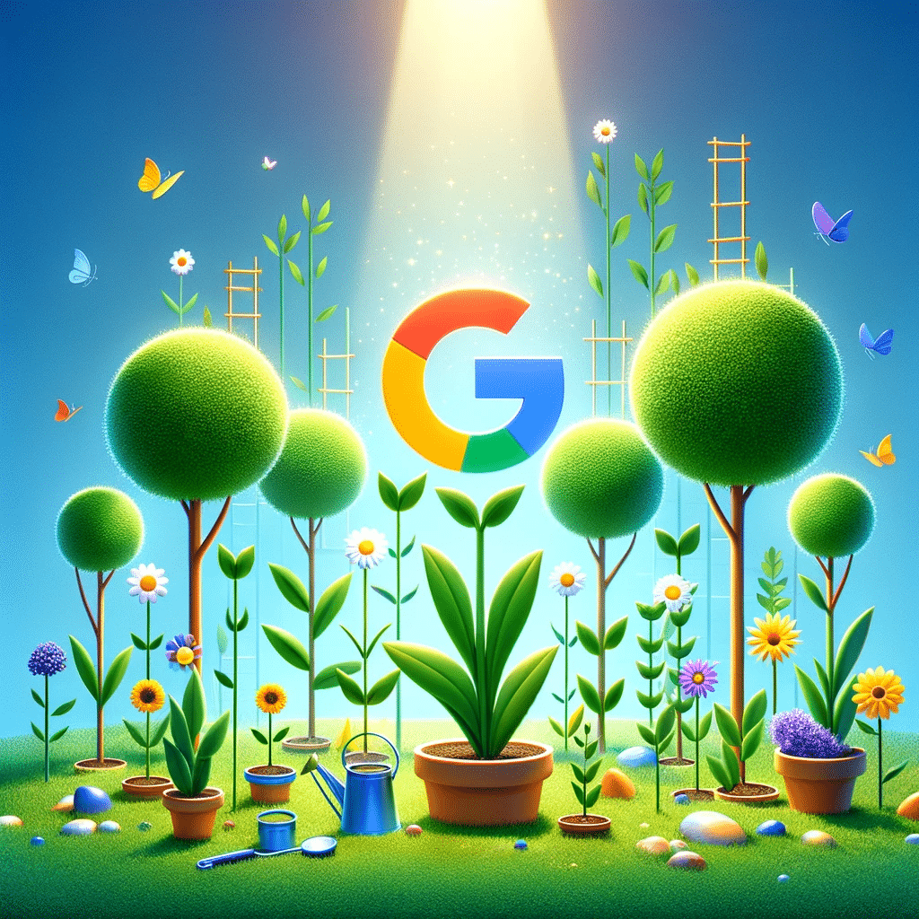 Jardín digital de optimización de contenido SEO. Página web | Posiciona.Digital