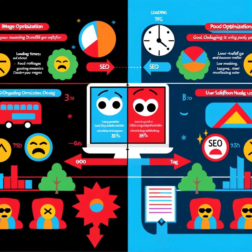 Infografía sobre la importancia de optimizar imágenes en SEO. Derechos de nombre de archivo en Google | Posiciona.Digital