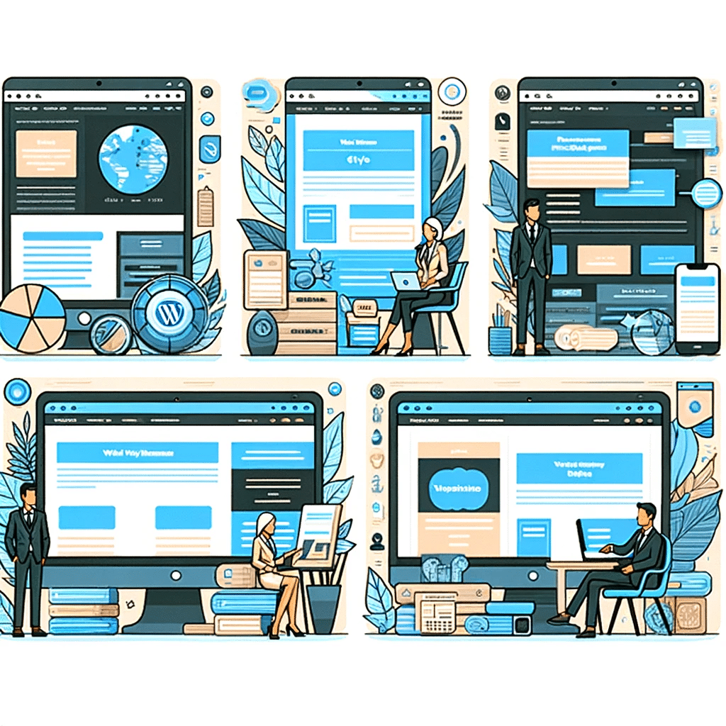Los 5 mejores temas WordPress para negocios en 2021 visualizados en blog | Posiciona.Digital