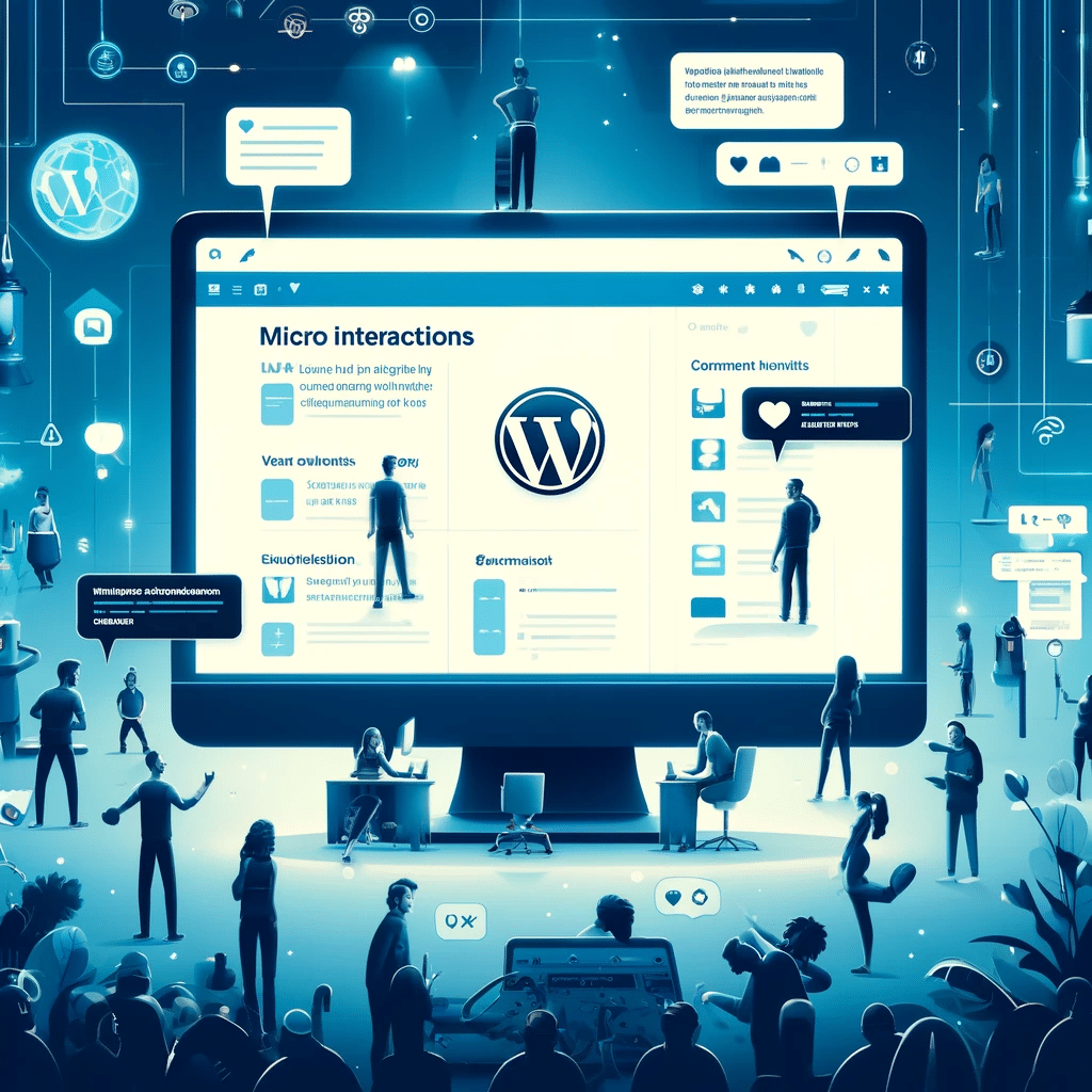 Introducción a microinteracciones en WordPress y UX. Interfaces UI y producto digital con correos electrónicos. | Posiciona.Digital