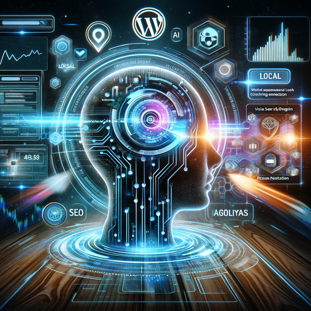 Actualizaciones de SEO local en WordPress con IA. Resultados de búsqueda locales para cliente | Posiciona.Digital