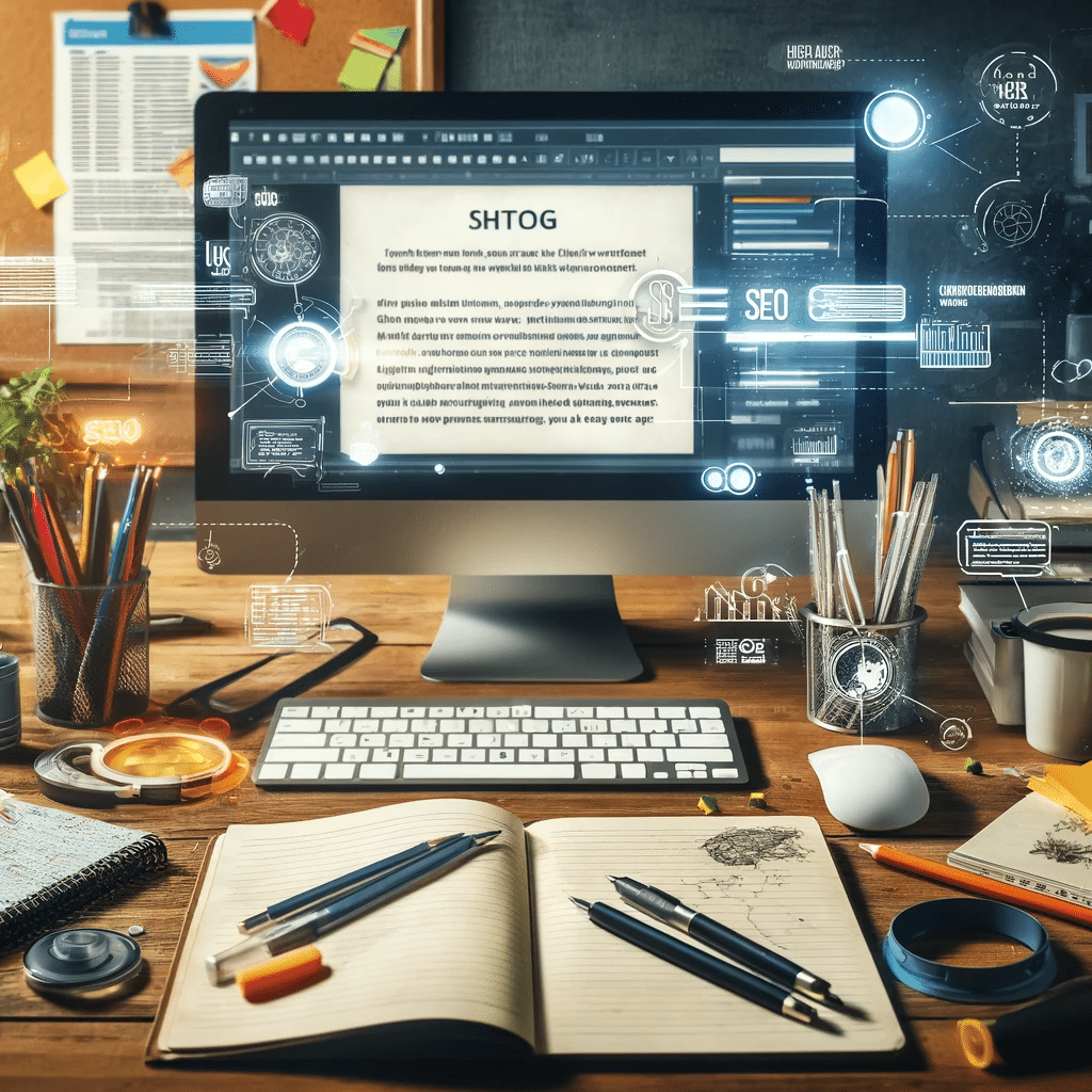 Espacio de trabajo con estrategias SEO avanzadas. Google técnicas de seo página enlace consejos enlaces | Posiciona.Digital