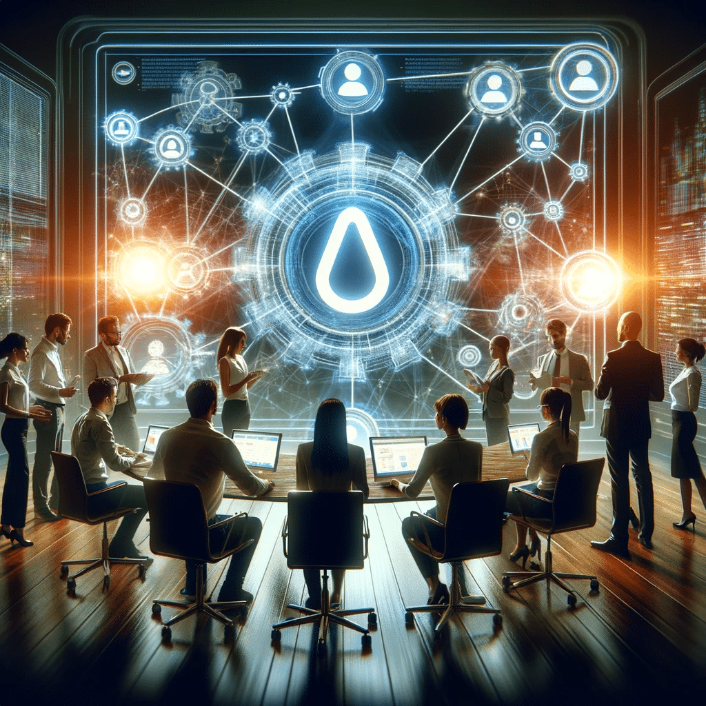 Equipo analizando la importancia de enlaces SEO.  Enlace url Mejoras en la estructura de enlaces permanentes para seo | Posiciona.Digital